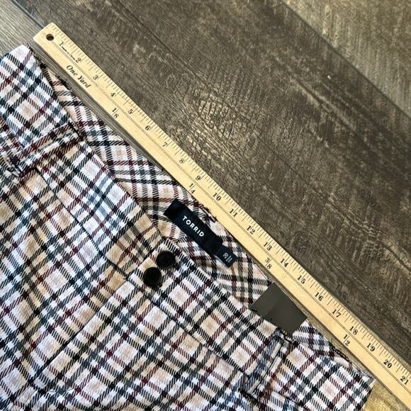 NWT Torrid Ankle Skinny Studio Double Knit Mid-Rise Pant Size 20 - Picture 6 of 8